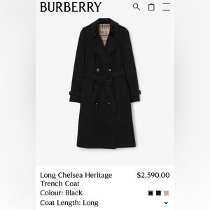Burberry trench coat